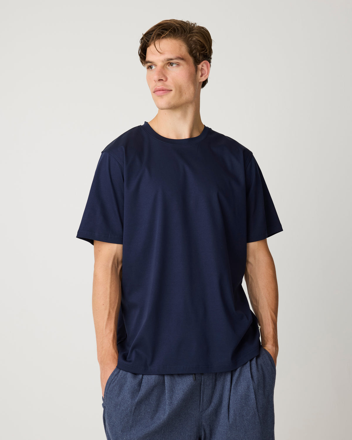 Mercerized t-shirt - Night Sky