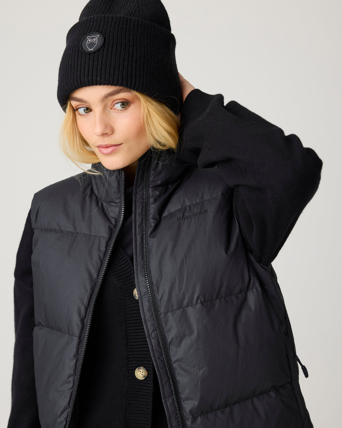 Vent 90 puffer vest - Black Jet