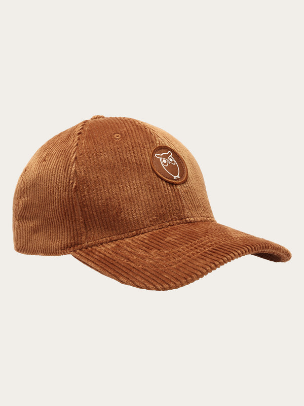 KnowledgeCotton Apparel - UNI 8 Wales corduroy cap Caps 1121 Dachshund