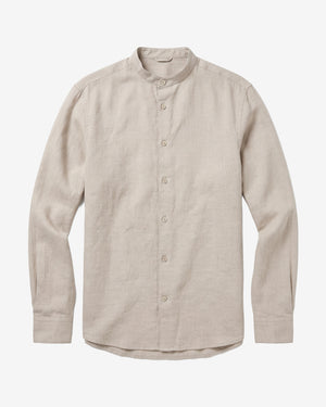 KnowledgeCotton Apparel - MEN Arch regular flannel shirt Shirts 1228 Light feather gray