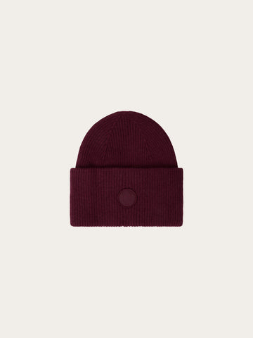 KnowledgeCotton Apparel - UNI Big rib beanie Hats 1281 Fig