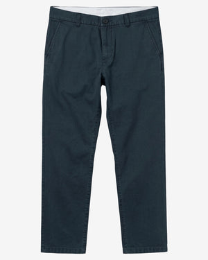 KnowledgeCotton Apparel - MEN CHUCK regular twill chino pants Pants 1001 Total Eclipse