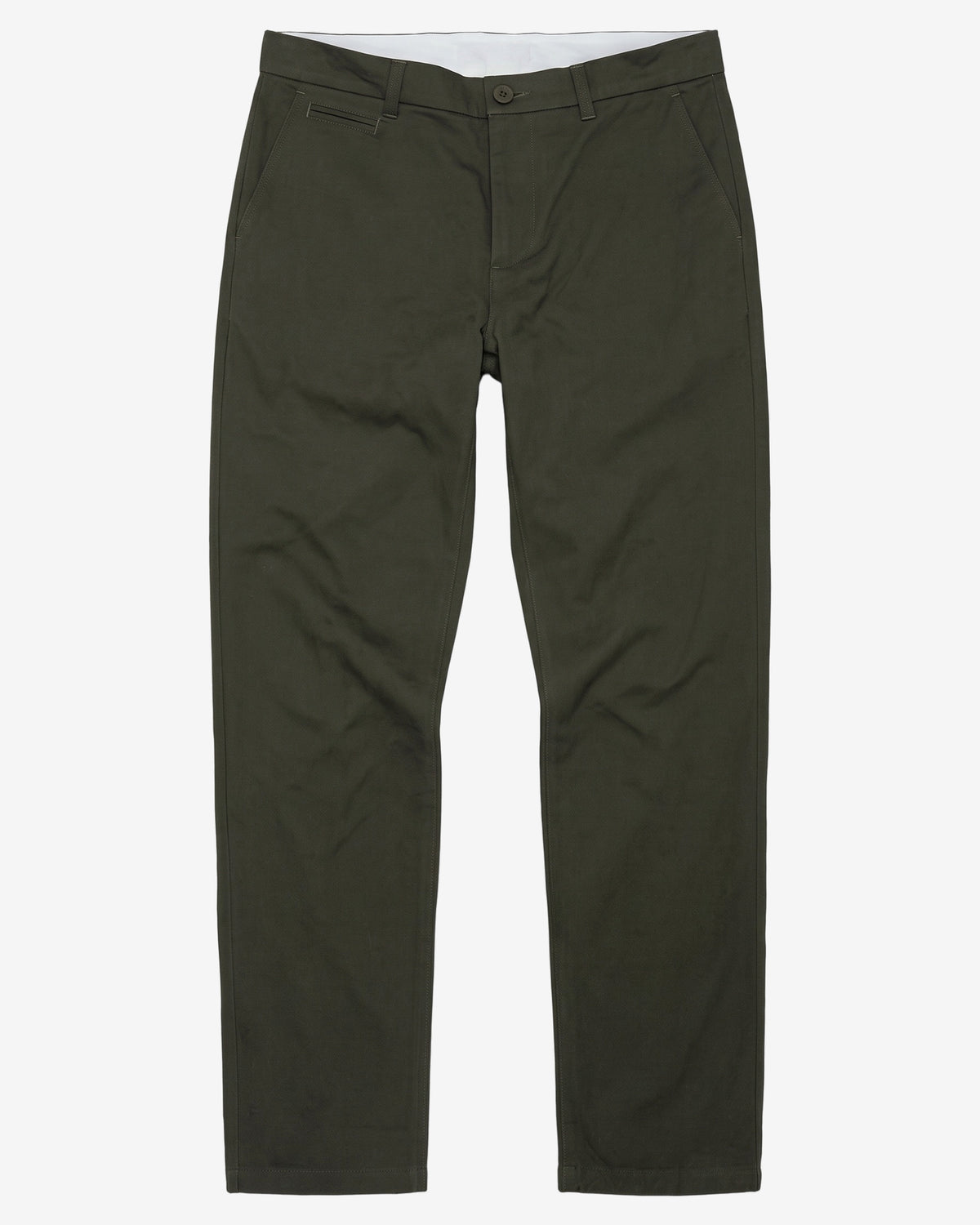 KnowledgeCotton Apparel - MEN CHUCK regular twill chino pants Pants 1090 Forest Night
