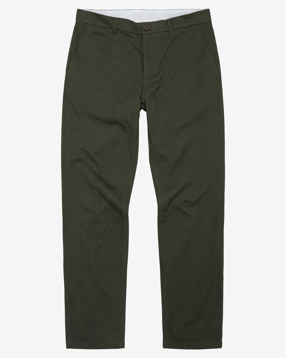 KnowledgeCotton Apparel - MEN CHUCK regular twill chino pants Pants 1090 Forest Night