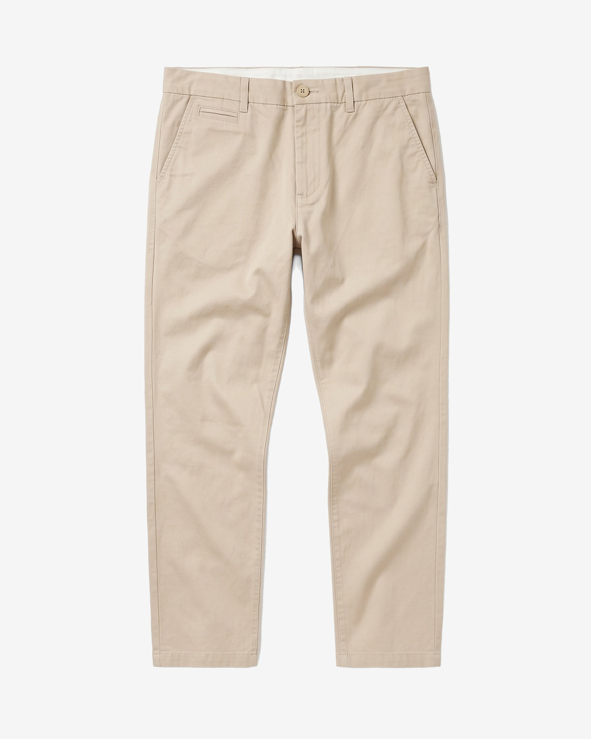 KnowledgeCotton Apparel - MEN CHUCK regular twill chino pants Pants 1228 Light feather gray