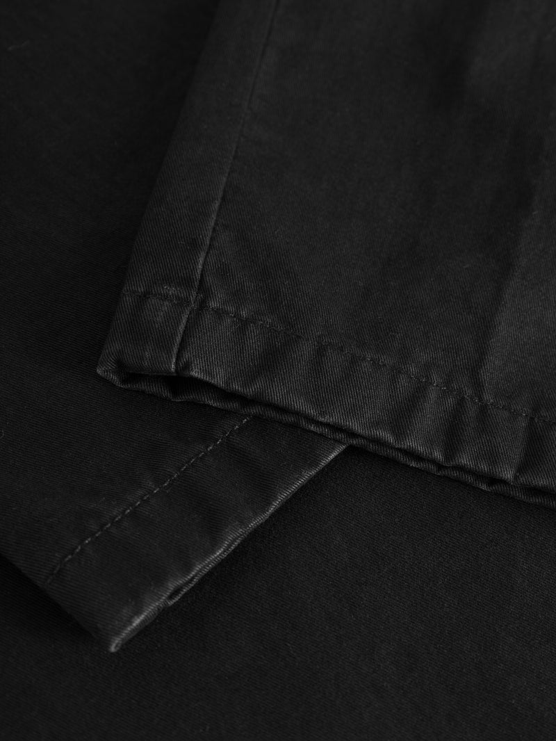 KnowledgeCotton Apparel - MEN CHUCK regular twill chino pants Pants 1300 Black Jet