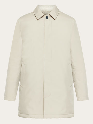 KnowledgeCotton Apparel - MEN Climate Shell Carcoat Jacket GRS Jackets 1228 Light feather gray