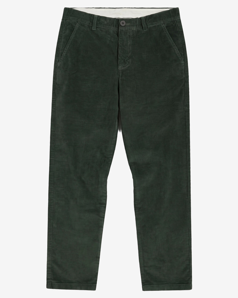 KnowledgeCotton Apparel - MEN Chuck regular corduroy pants Pants 1090 Forest Night
