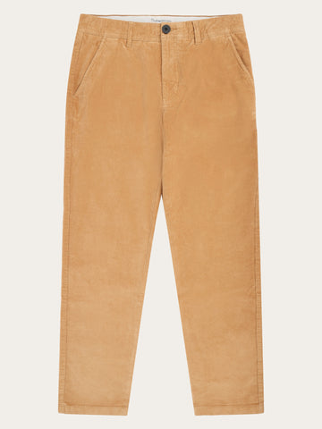 KnowledgeCotton Apparel - MEN Chuck regular corduroy pants Pants 1484 Apple Cinnamon