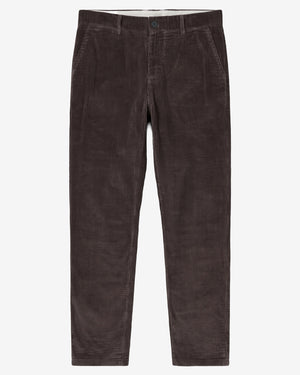 KnowledgeCotton Apparel - MEN Chuck regular corduroy pants Pants 1487 Chocolate Torte
