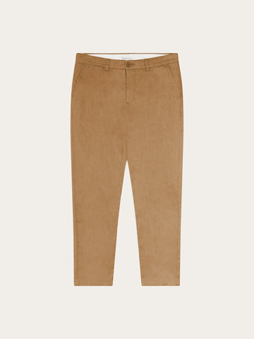 KnowledgeCotton Apparel - MEN Chuck regular flannel pants Pants 1499 Lion