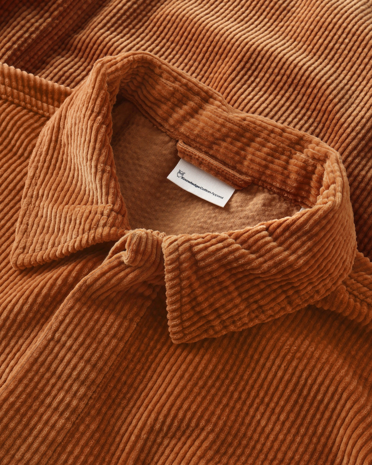 KnowledgeCotton Apparel - MEN Corduroy overshirt Overshirts 1499 Lion