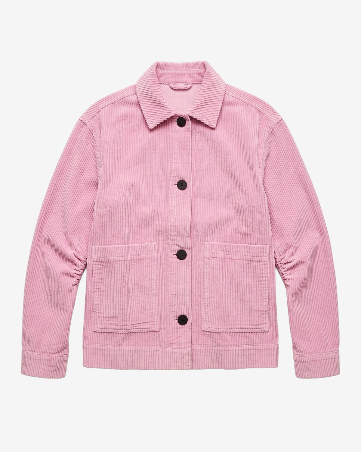 KnowledgeCotton Apparel - WMN Corduroy overshirt Overshirts 1503 Orchid Haze