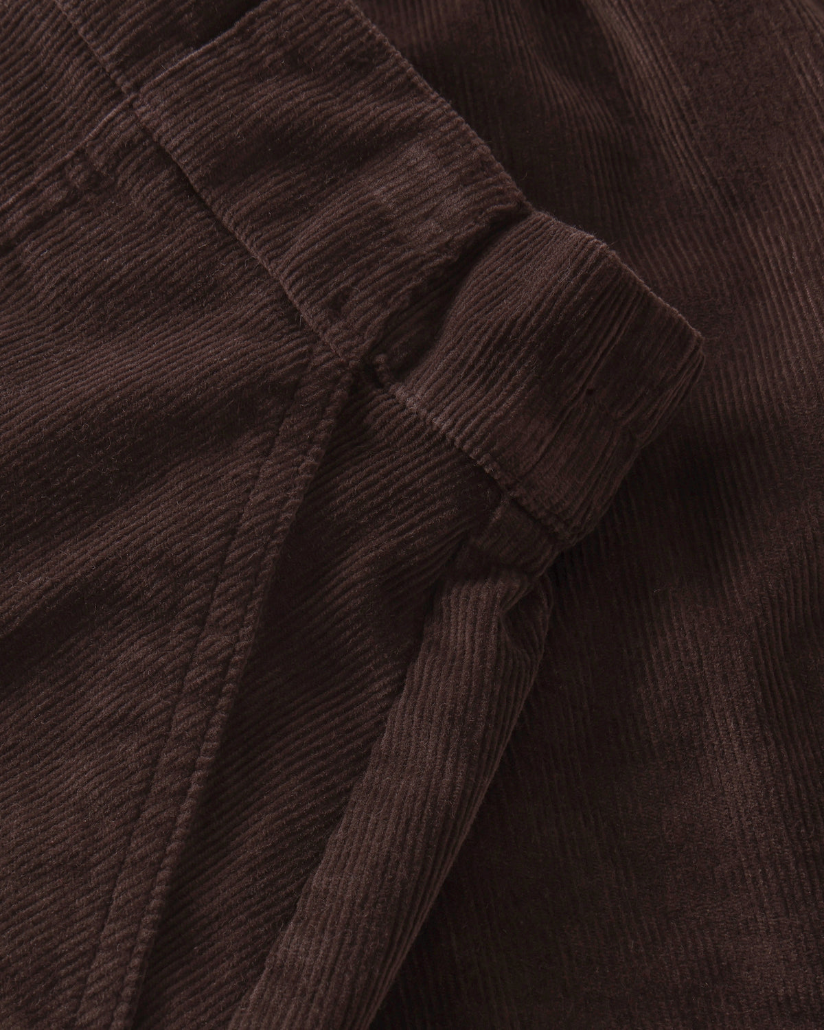 KnowledgeCotton Apparel - WMN Corduroy skirt Skirts 1487 Chocolate Torte