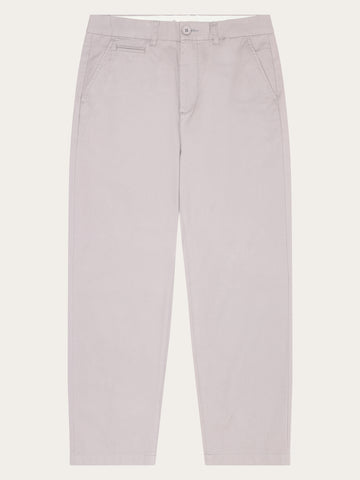 KnowledgeCotton Apparel - MEN Flint wide chino pants Pants 1227 Alloy