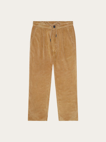 KnowledgeCotton Apparel - MEN Fig comfort corduroy pants Pants 1499 Lion