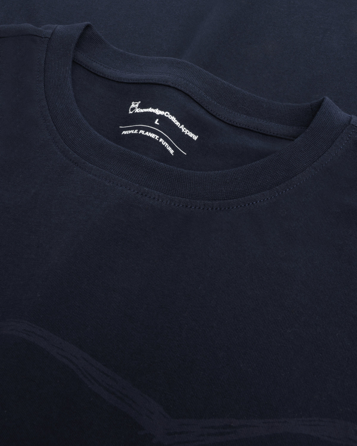 KnowledgeCotton Apparel - MEN Front print t-shirt T-shirts 1412 Night Sky
