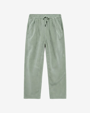 KnowledgeCotton Apparel - WMN Hazy relaxed corduroy pants Pants 1396 Lily Pad