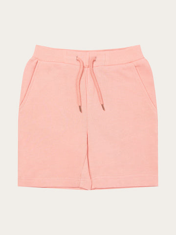 KnowledgeCotton Apparel - YOUNG Jog shorts Shorts 1379 Coral Pink