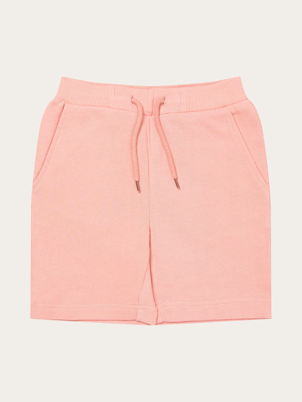 KnowledgeCotton Apparel - YOUNG Jog shorts Shorts 1379 Coral Pink