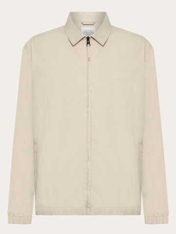 KnowledgeCotton Apparel - MEN Light poplin jacket Jackets 1228 Light feather gray