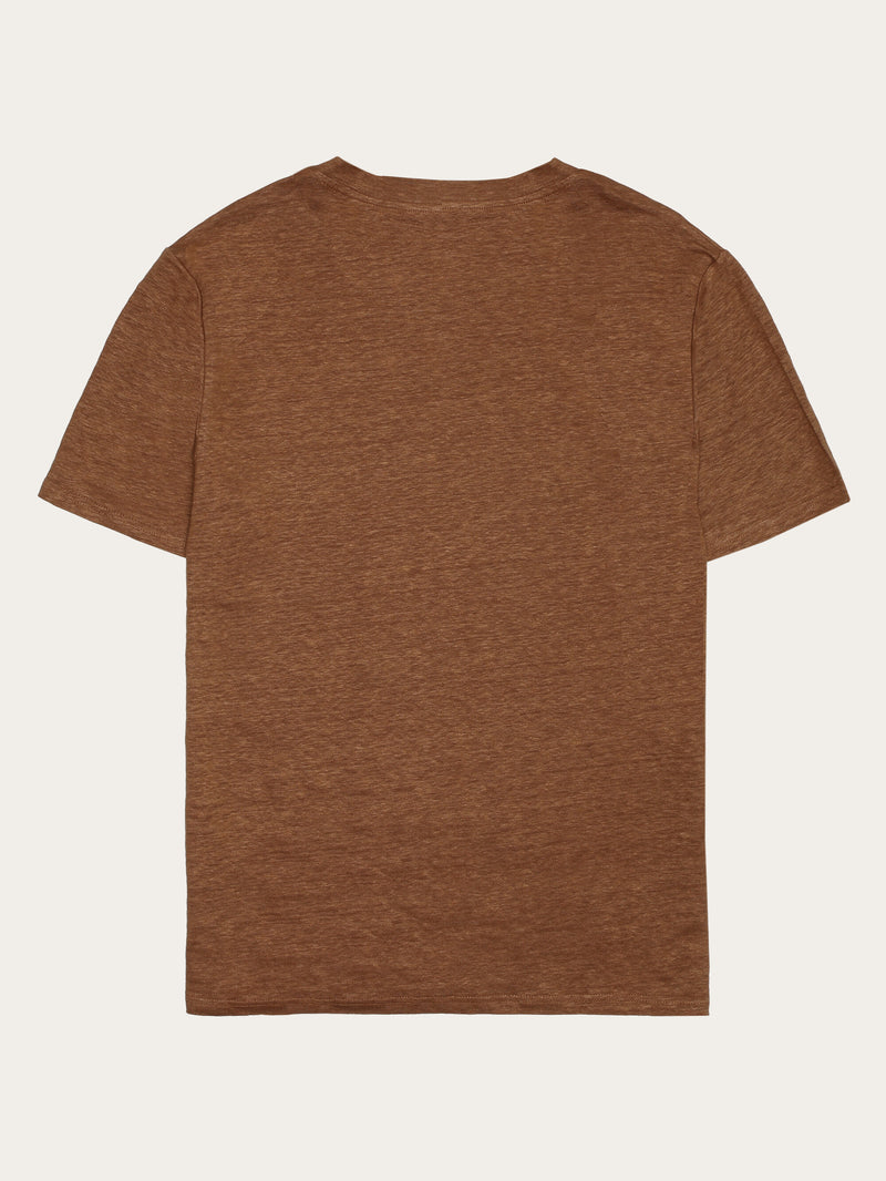 KnowledgeCotton Apparel - MEN Linen t-shirt T-shirts 1019 Tuffet