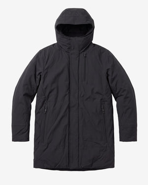 KnowledgeCotton Apparel - MEN Long soft shell jacket CLIMATE SHELL™ Jackets 1300 Black Jet
