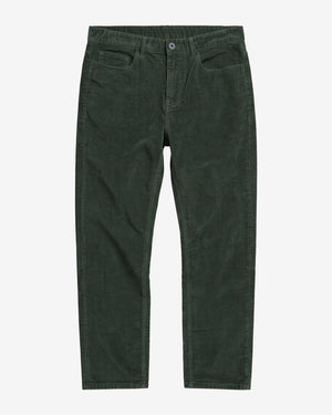 KnowledgeCotton Apparel - MEN Oak regular corduroy pants Pants 1090 Forest Night
