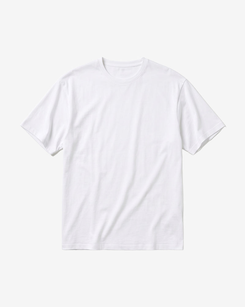 Regular fit Basic tee - Bright White