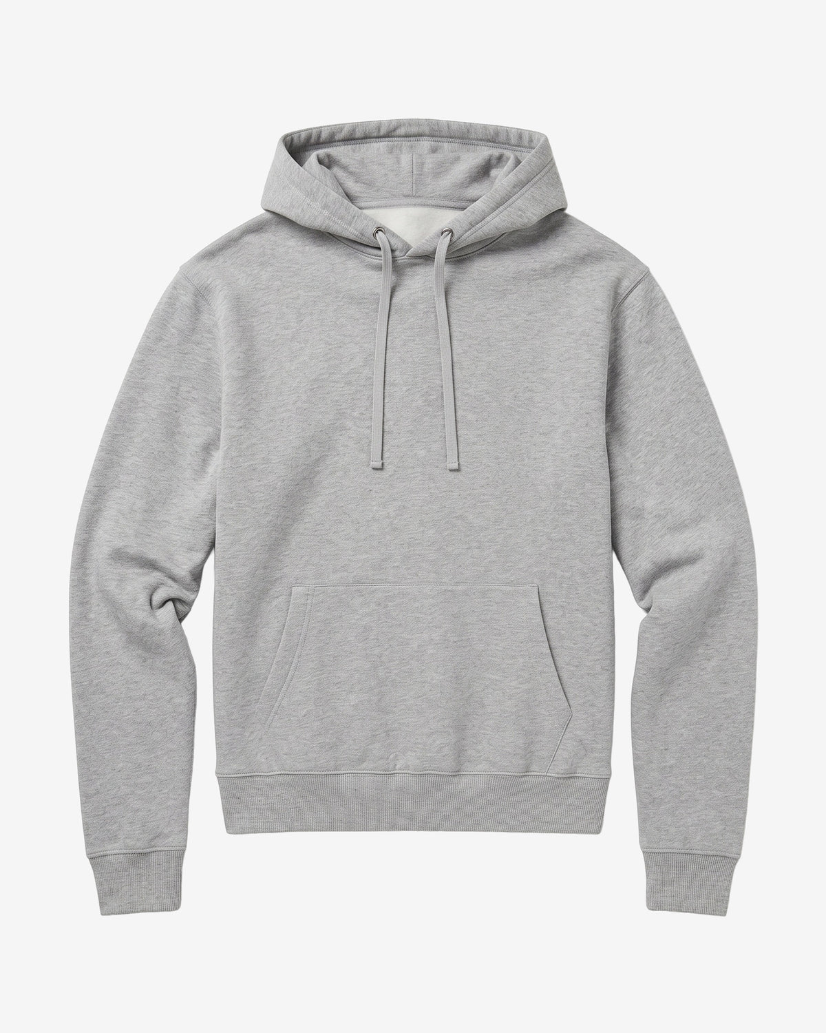 KnowledgeCotton Apparel - MEN Relaxed hoodie Sweats 1012 Grey Melange