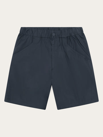 KnowledgeCotton Apparel - WMN Sky relaxed vent Ripstop 90 shorts Shorts 1300 Black Jet