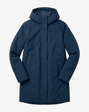 KnowledgeCotton Apparel - WMN Soft shell jacket Jackets 1001 Total Eclipse