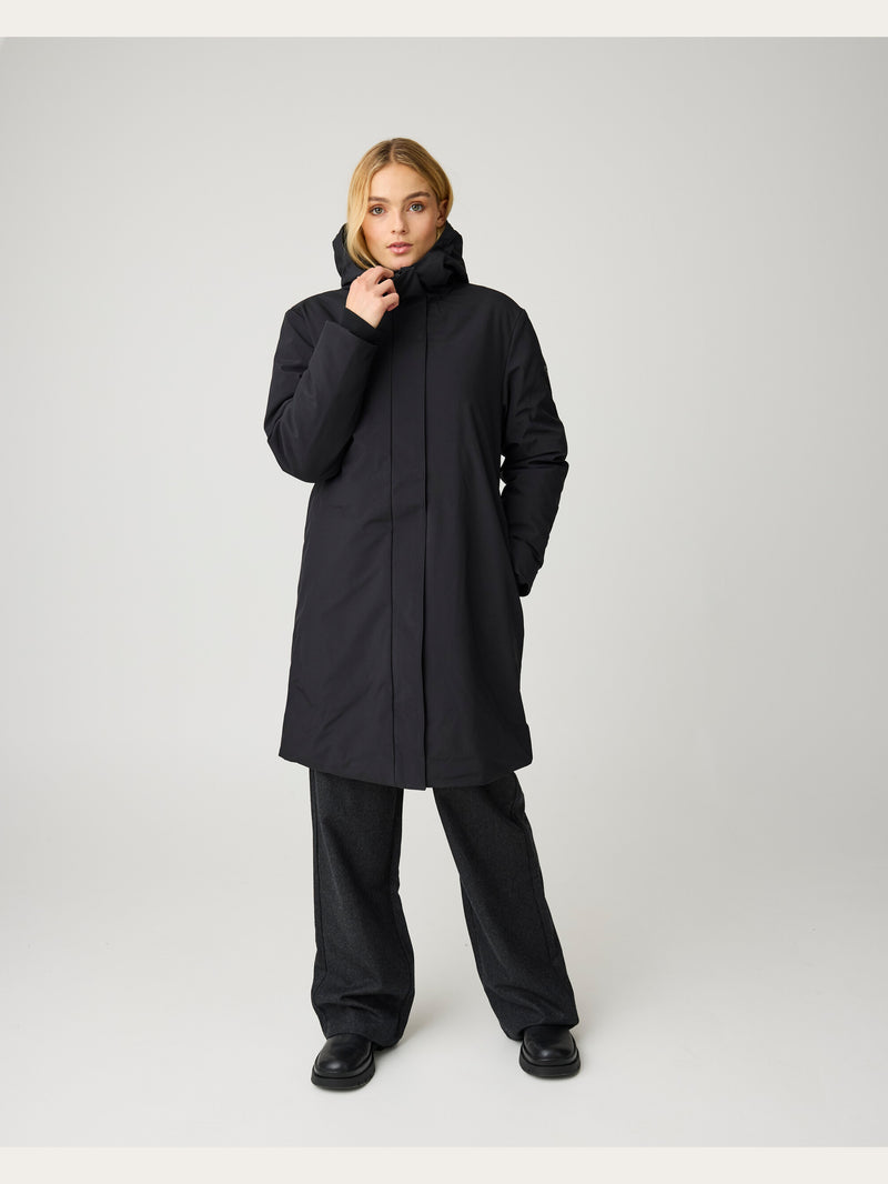 KnowledgeCotton Apparel - WMN Soft shell jacket Jackets 1300 Black Jet
