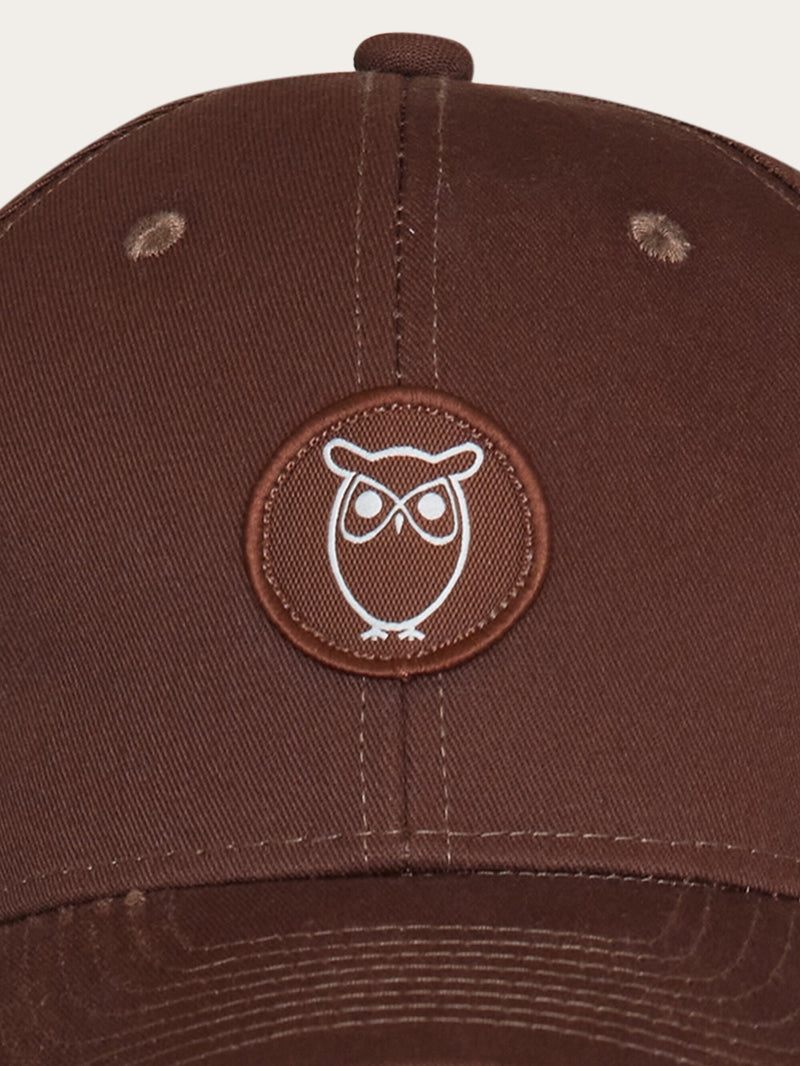 KnowledgeCotton Apparel - UNI Twill baseball cap Caps 1441 Tiramisu