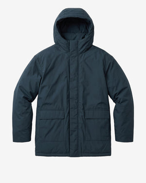 KnowledgeCotton Apparel - MEN Vent 200 insulated parka Jackets 1001 Total Eclipse