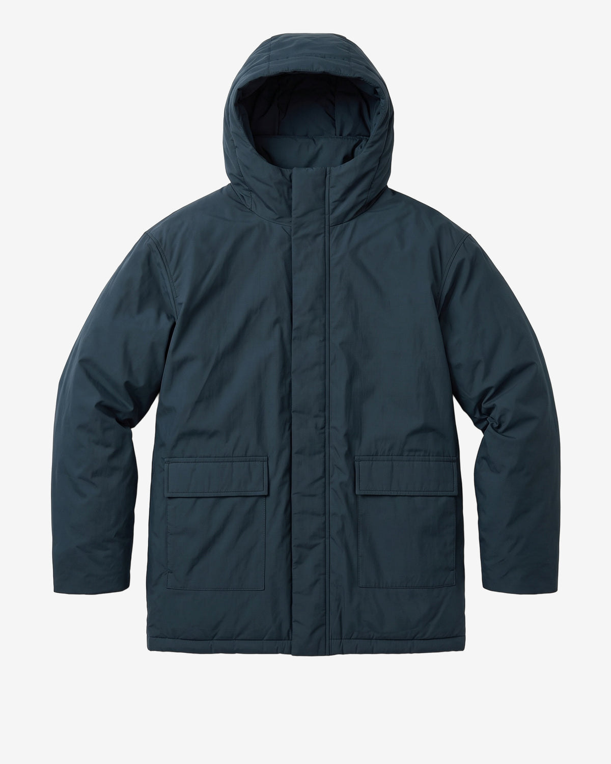 KnowledgeCotton Apparel - MEN Vent 200 insulated parka Jackets 1001 Total Eclipse