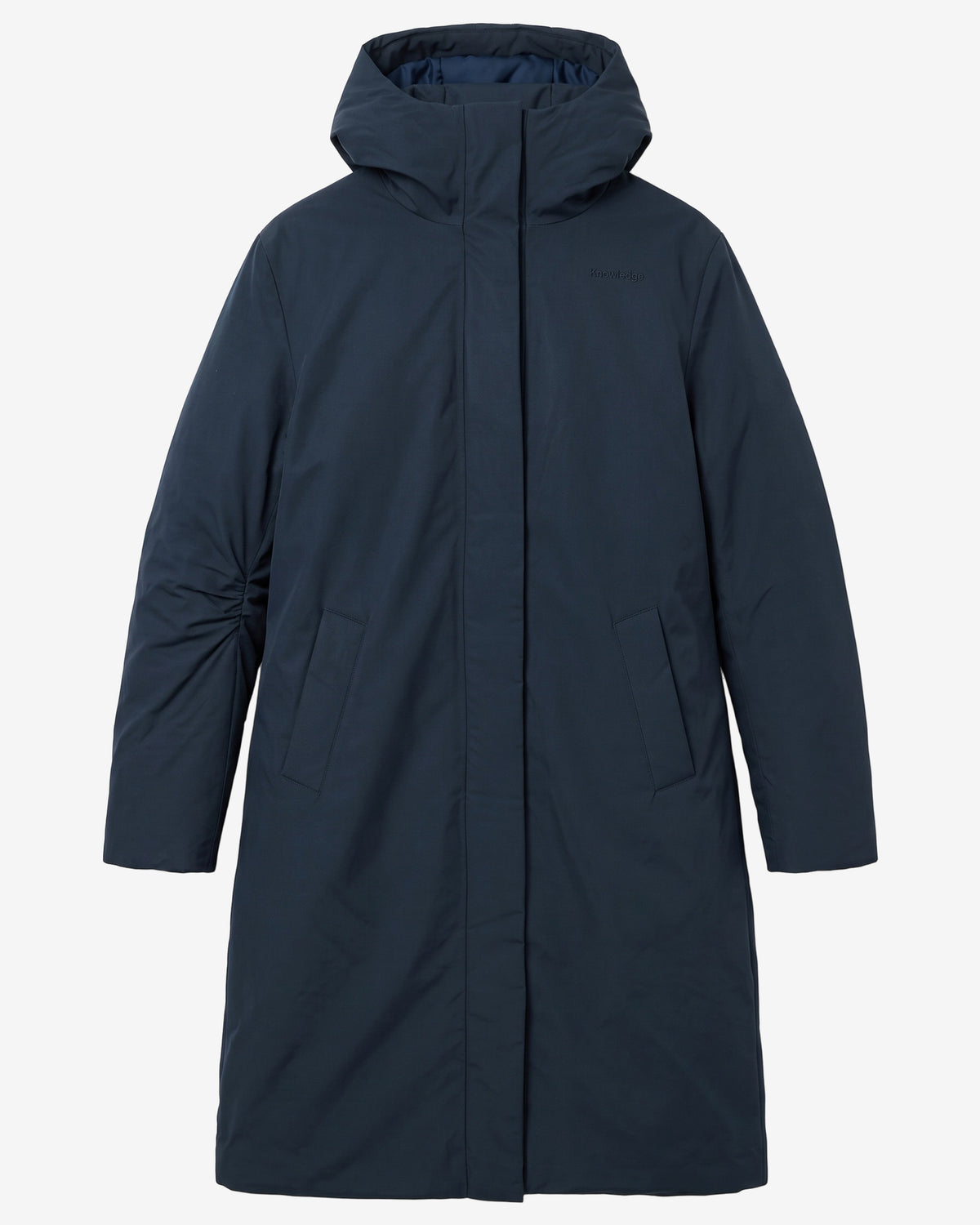 KnowledgeCotton Apparel - WMN Vent 200 insulated parka Jackets 1001 Total Eclipse