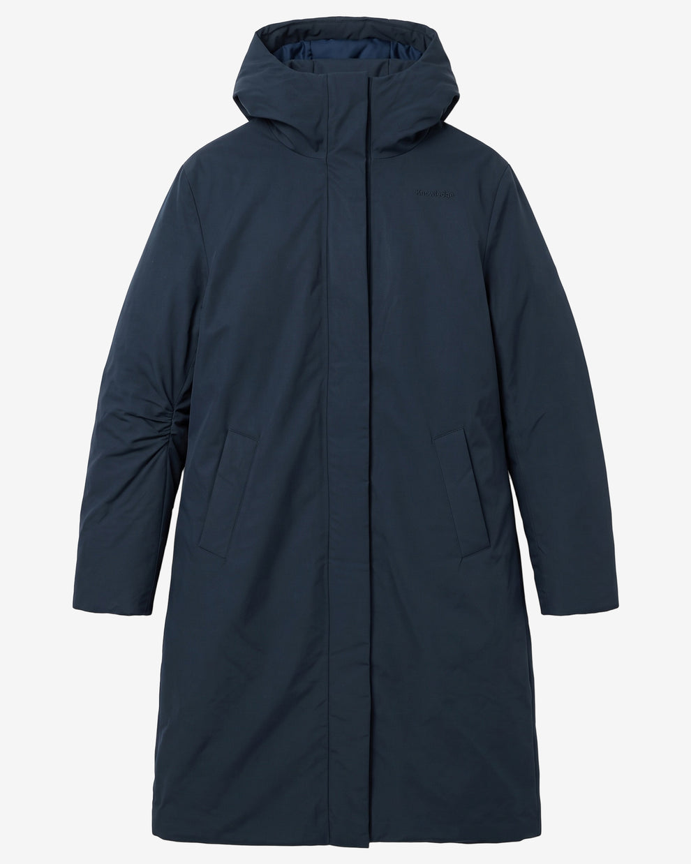 KnowledgeCotton Apparel - WMN Vent 200 insulated parka Jackets 1001 Total Eclipse
