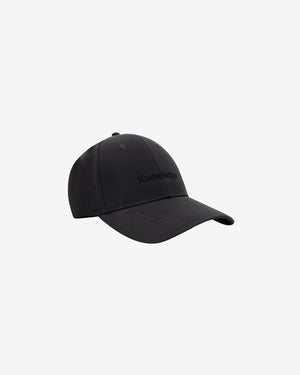 KnowledgeCotton Apparel - UNI Vent canvas 200 cap Caps 1300 Black Jet