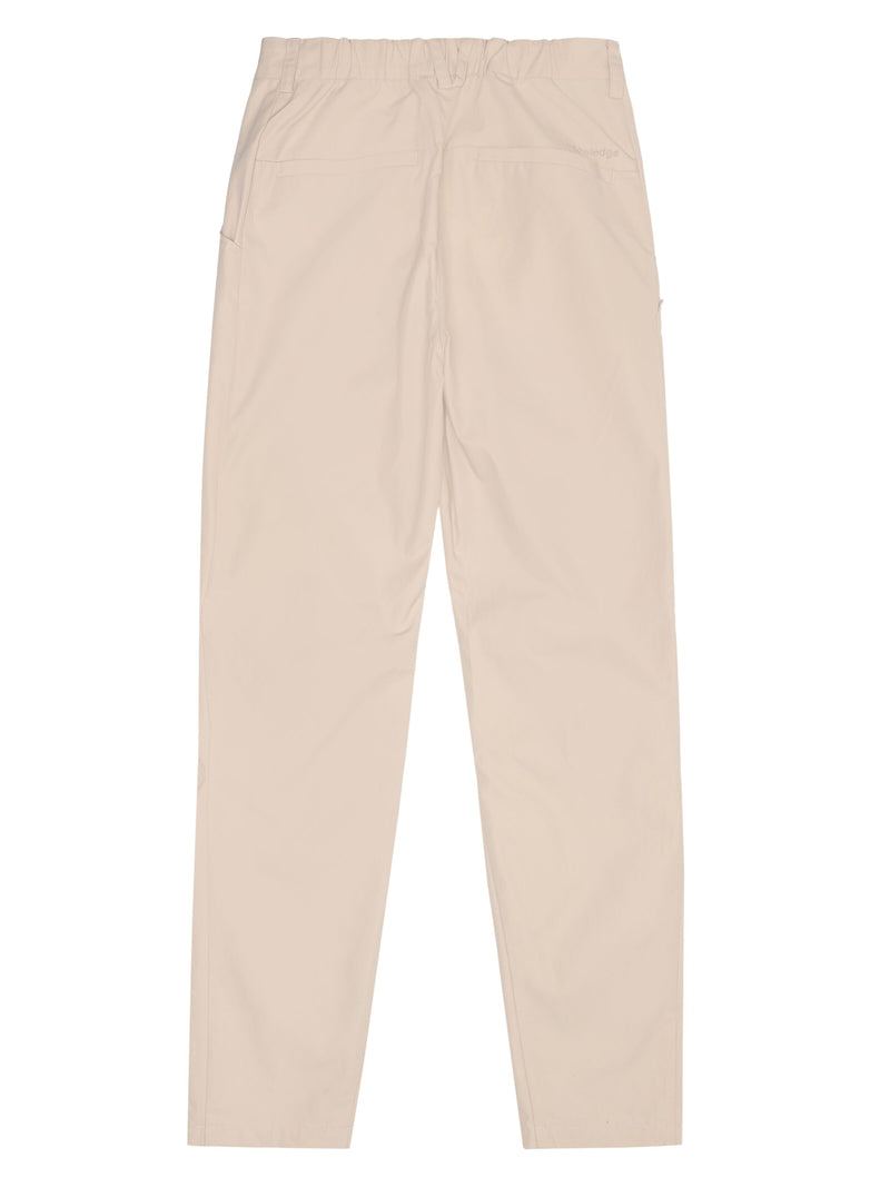 KnowledgeCotton Apparel - WMN Vent canvas 200 pants Pants 1228 Light feather gray
