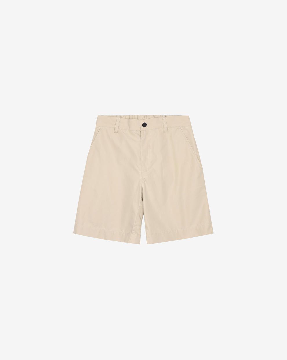 KnowledgeCotton Apparel - WMN Vent canvas 200 shorts Shorts 1228 Light feather gray