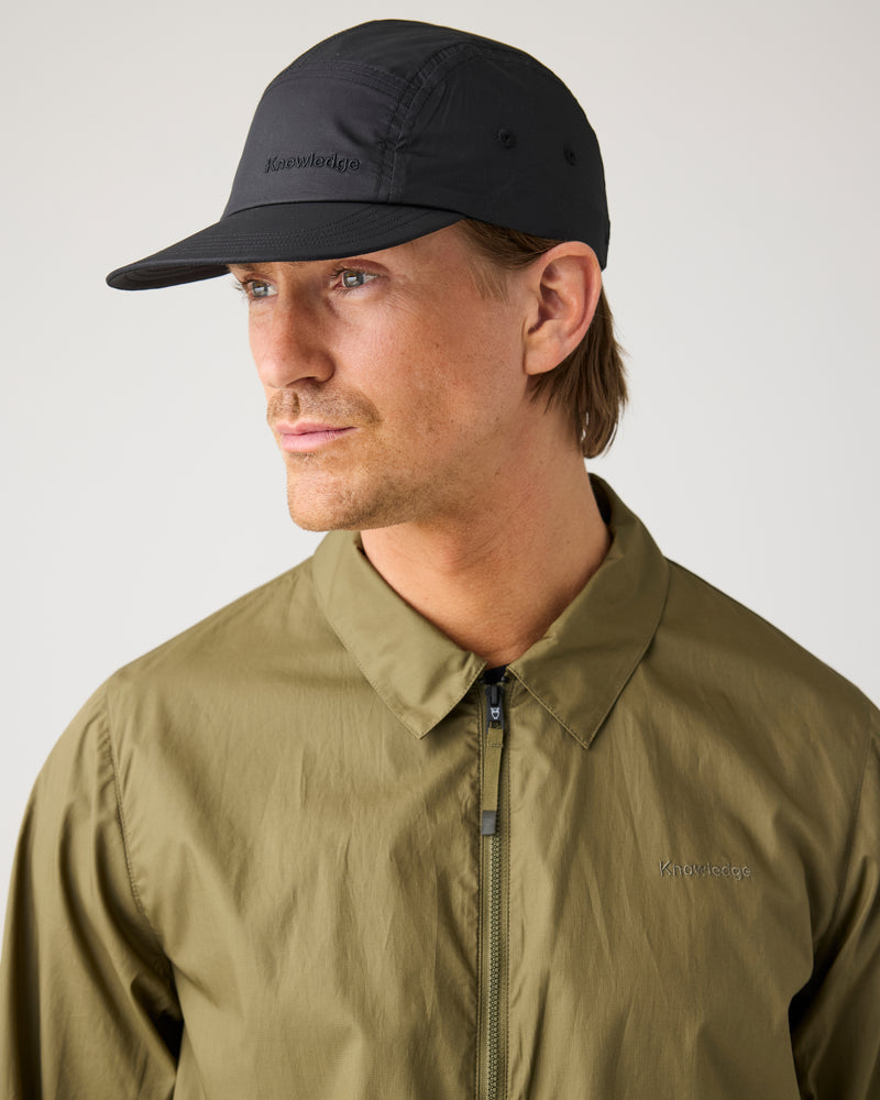 Ripstop Performance Cap Vent ripstop 90 5-panel cap - Black Jet
